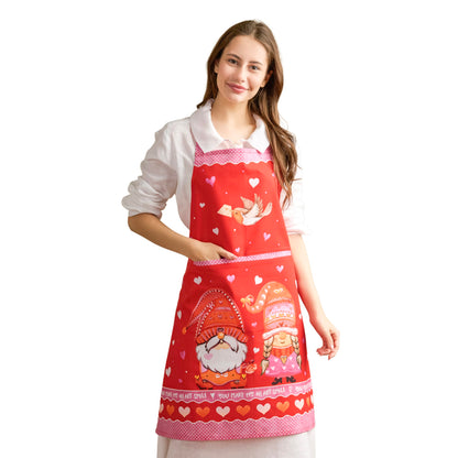 Maison d' Hermine Aprons for women with Pocket 100% Cotton (27.50"x31.50")
