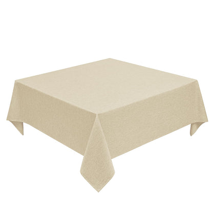 Decorelia Linen Textured Fall Tablecloth Rectangular Burnt Orange, 52"x70"