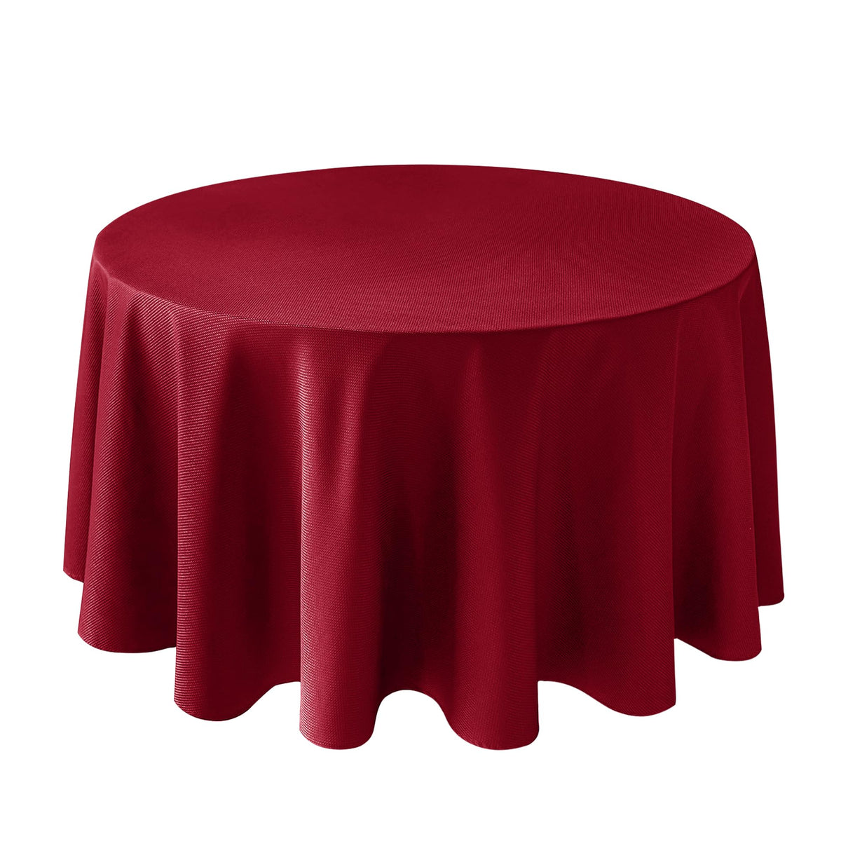 Textured Tablecloth Rectangle-Fabric Spillproof Table Cloth-Natural 60x108"