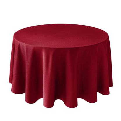Textured Tablecloth Rectangle-Fabric Spillproof Table Cloth-Natural 60x108"