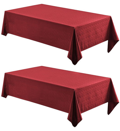 Veblandy Rectangle Tablecloth Waterproof Linen Textured Table Cloth Stain and Wrinkle Resistant Washable, Decorative Fabric Table Cover for Dining, Party and Camping (Sage Green, 52 * 70)
