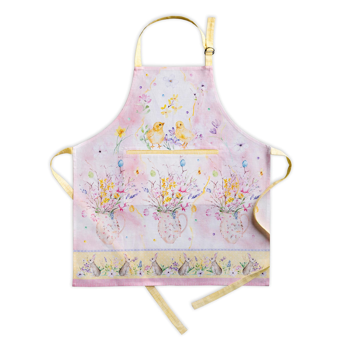 Maison d' Hermine Aprons for women with Pocket 100% Cotton (27.50"x31.50")