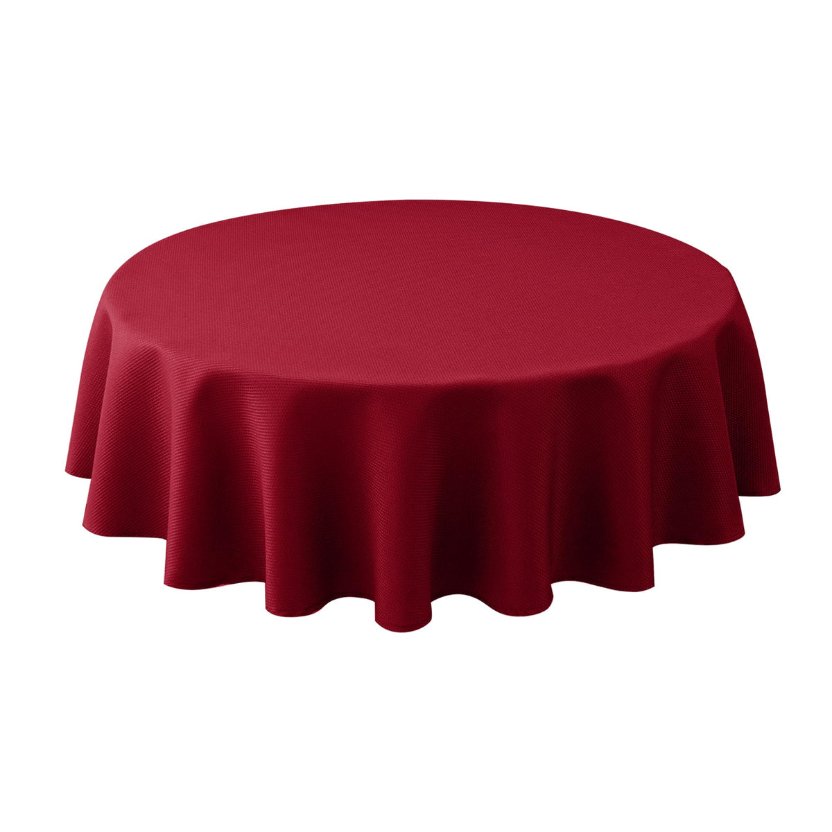 Textured Tablecloth Rectangle-Fabric Spillproof Table Cloth-Natural 60x108"