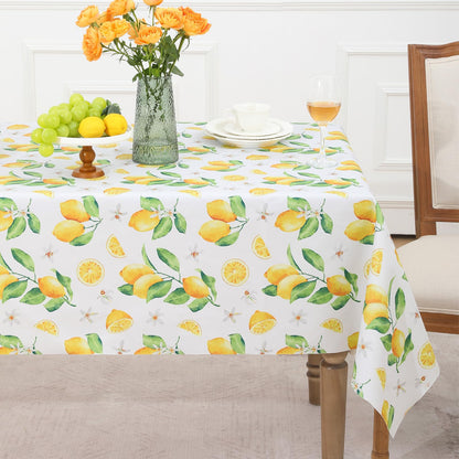 Romanstile Rectangle Vinyl Tablecloth, 100% Waterproof Buffalo Gingham Plastic Table Cloth, Heavy Duty Wipeable Checkered Table Covers for Outdoor, Camping, Picnic, Patio - 54 x 78, Light Blue