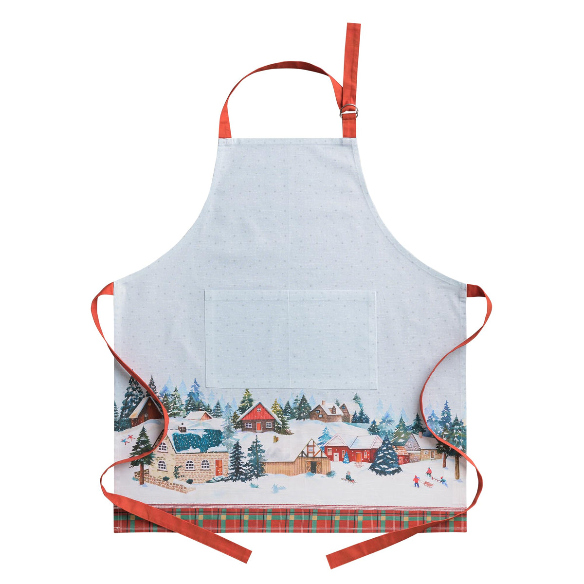 Maison d' Hermine Aprons for women with Pocket 100% Cotton (27.50"x31.50")