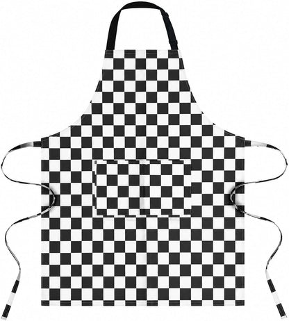 Adjustable Bib Apron with 2 Pockets Cooking Kitchen Chef