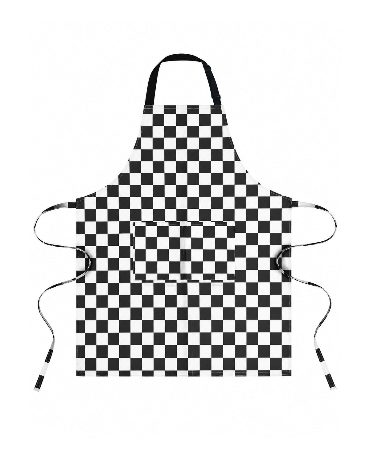 Adjustable Bib Apron with 2 Pockets Cooking Kitchen Chef
