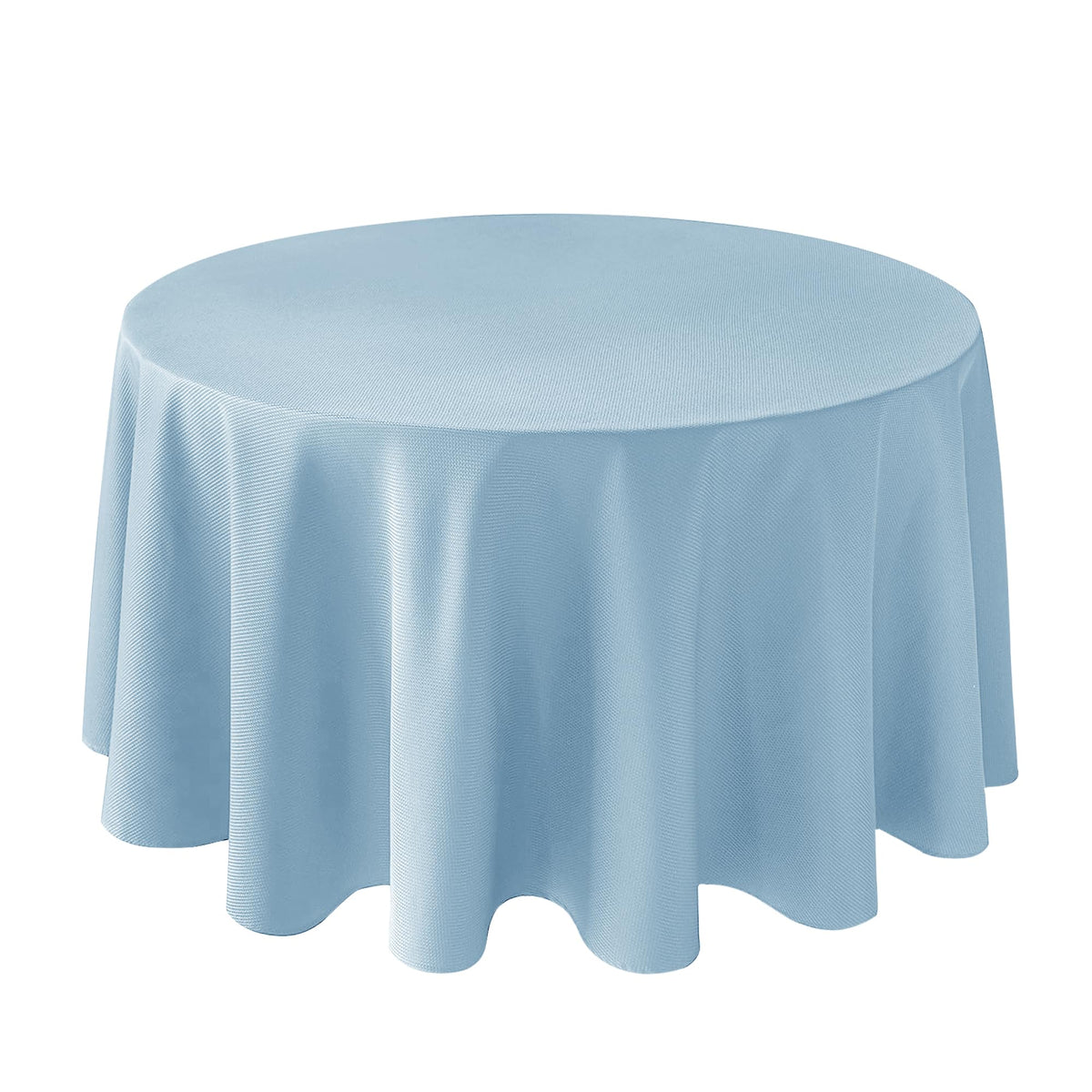 Textured Tablecloth Rectangle-Fabric Spillproof Table Cloth-Natural 60x108"