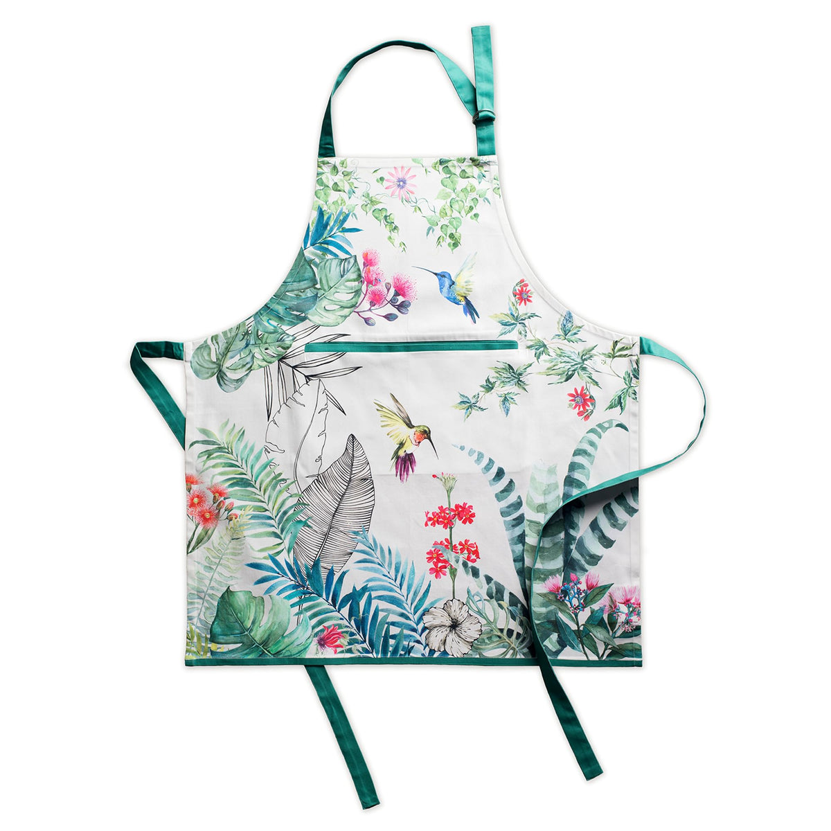 Maison d' Hermine Aprons for women with Pocket 100% Cotton (27.50"x31.50")