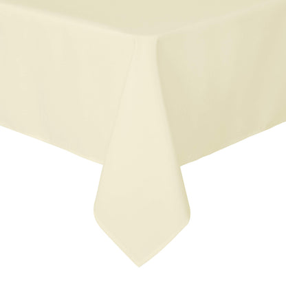 sancua Rectangle Tablecloth, 60 x 84 Inch, Black