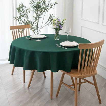 maxmill Rectangle Textured Tablecloth Waterproof Spillproof Wrinkle Free Table Cloth, Kitchen Dining Tabletop Decoration, Fabric Table Cover for Outdoor and Indoor Use, 52 x 70 Inch, Sage Green
