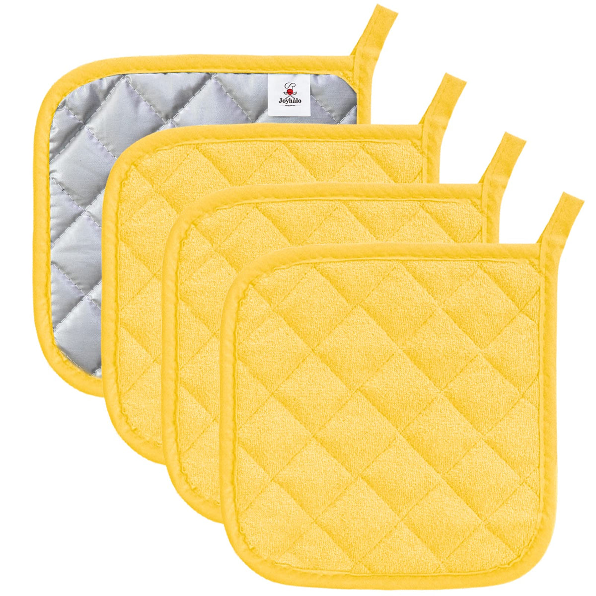 Joyhalo 4 Pack Pot Holders for Kitchen Clearance