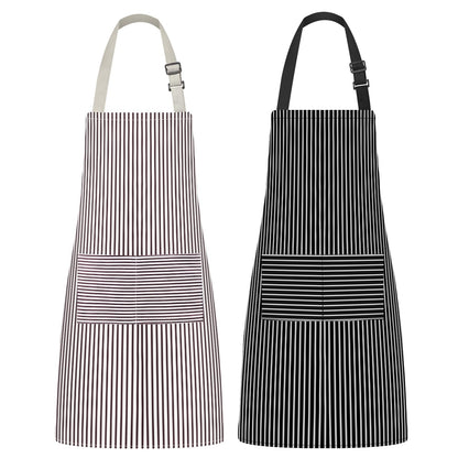 Syntus Apron for Men Women, Adjustable Cooking Kitchen Apron with 2 Pockets