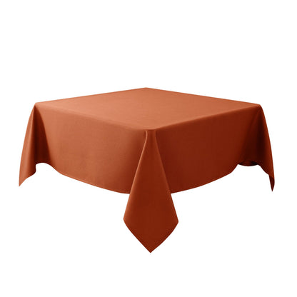 Textured Tablecloth Rectangle-Fabric Spillproof Table Cloth-Natural 60x108"