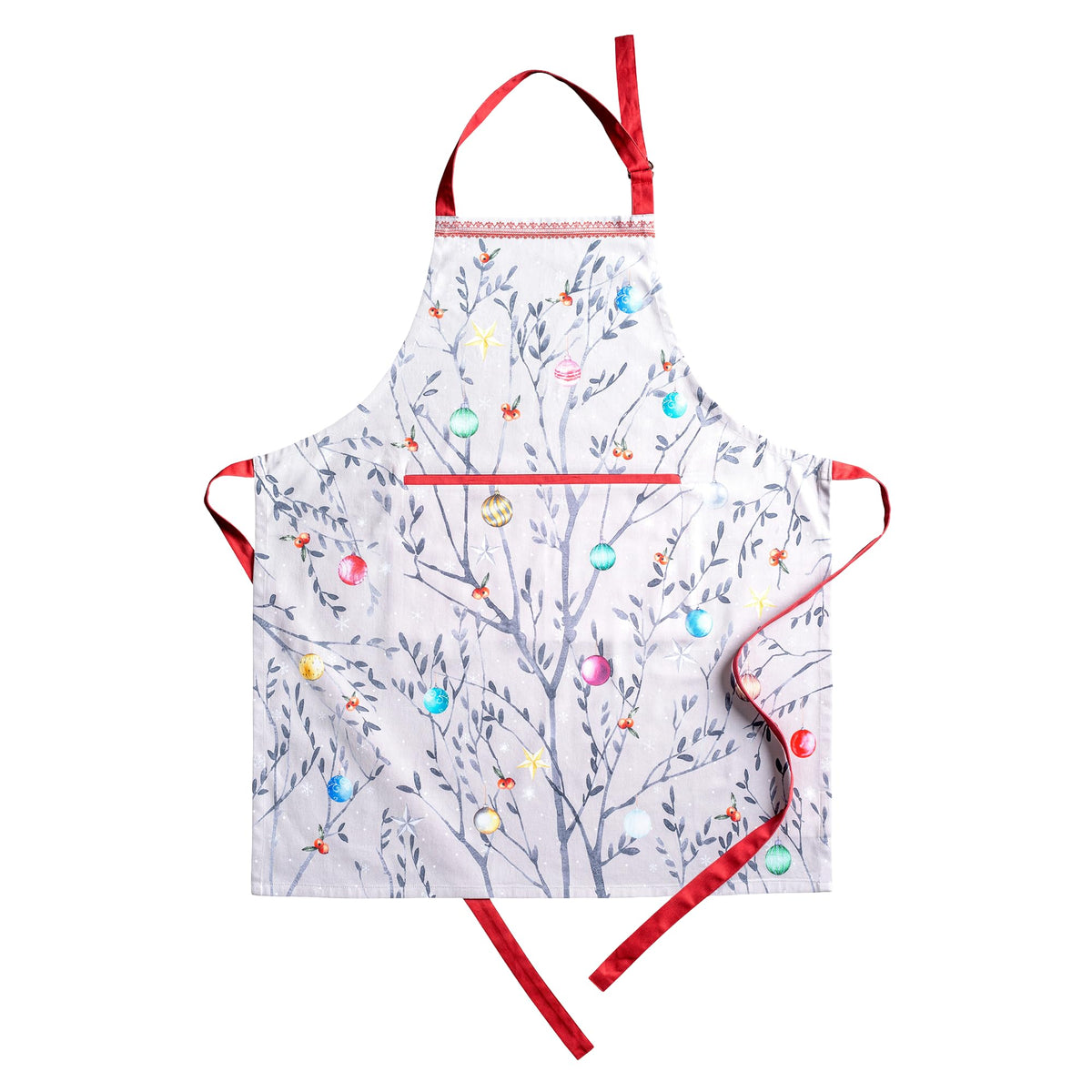 Maison d' Hermine Aprons for women with Pocket 100% Cotton (27.50"x31.50")