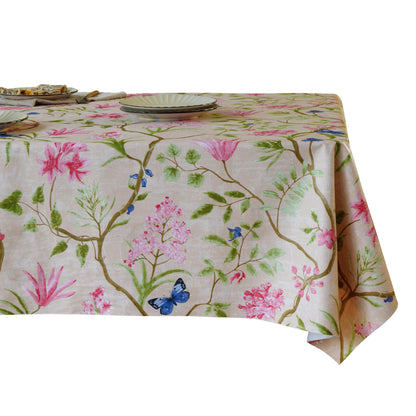 Rectangle Table Cloth,100% Waterproof Tablecloth Oil Proof Spill Proof Vinyl Table Cloth, Wipe Clean Plastic Table Cover for Dining, Camping, Indoor and Outdoor 52" x 70",Leaves