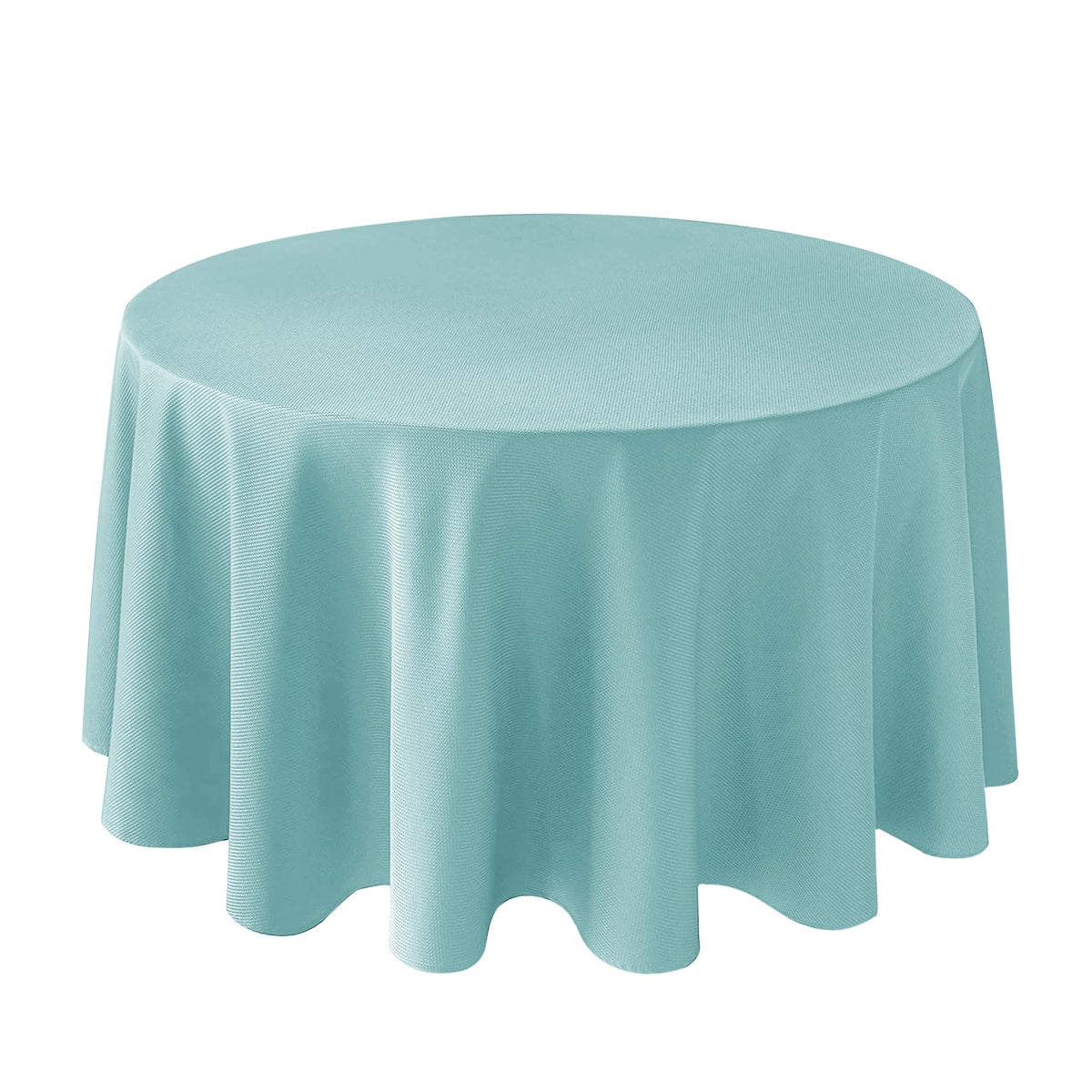 Textured Tablecloth Rectangle-Fabric Spillproof Table Cloth-Natural 60x108"