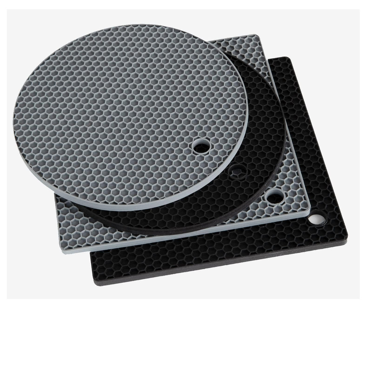Joyhalo 4 Pack Trivets for Hot Dishes