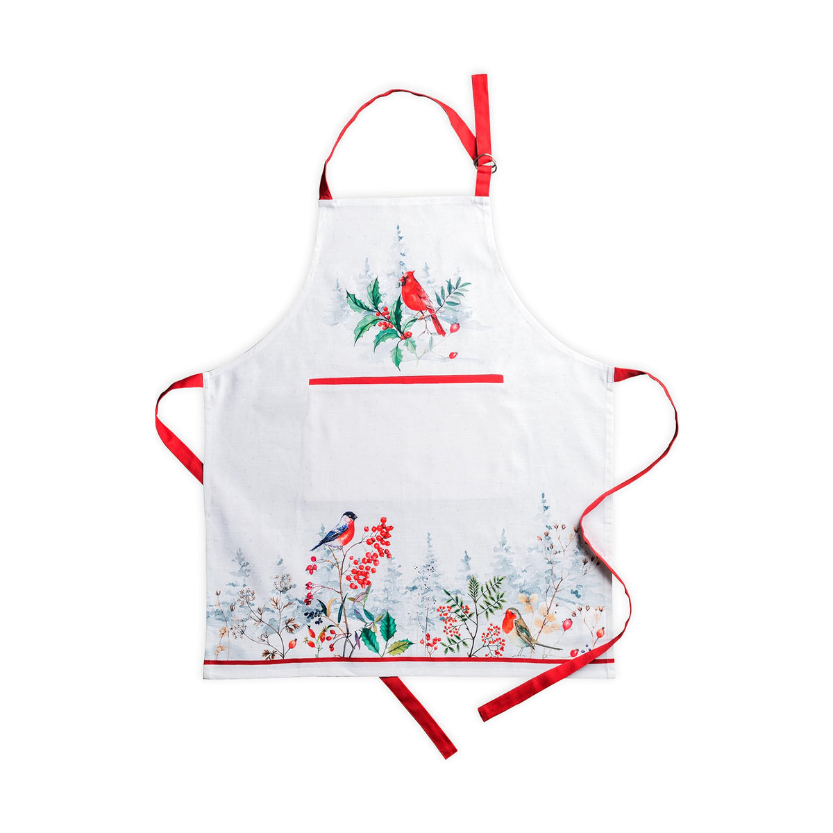 Maison d' Hermine Aprons for women with Pocket 100% Cotton (27.50"x31.50")
