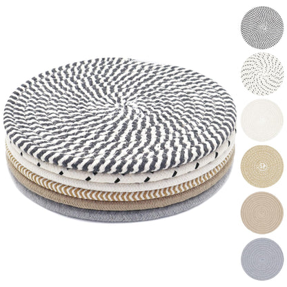 8 Inch Trivets for Hot Dishes, Hot Pots and Pans, 5 Pcs