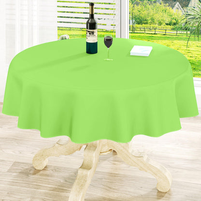homing Rectangle Black Vinyl Waterproof Tablecloth with Flannel Backed