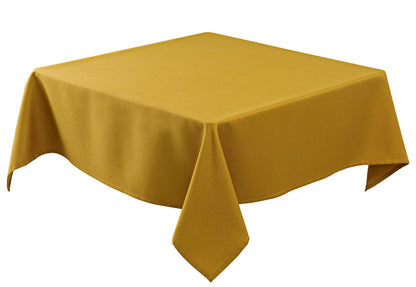 Textured Tablecloth Rectangle-Fabric Spillproof Table Cloth-Natural 60x108"