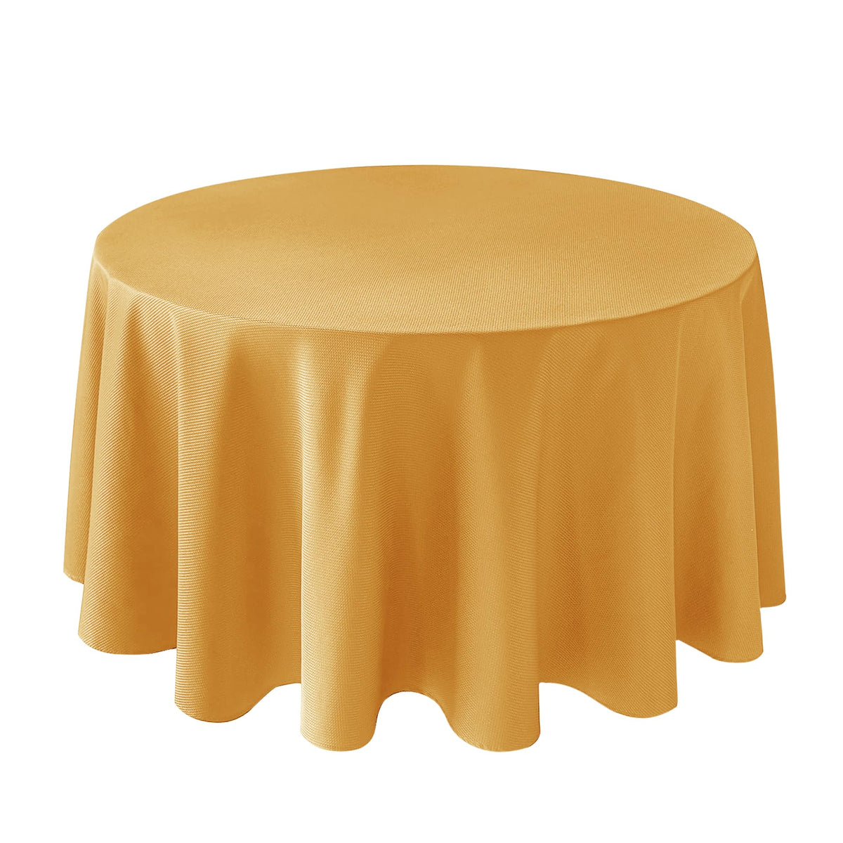 Textured Tablecloth Rectangle-Fabric Spillproof Table Cloth-Natural 60x108"