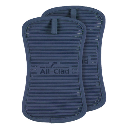 All-Clad Premium Pot Holder & Hot Pad: Heat Resistant to 500 Degrees - 100% Cotton, 10"x6.25" Hot Pad for Kitchen and Barbeque, (2-Pack), Almond