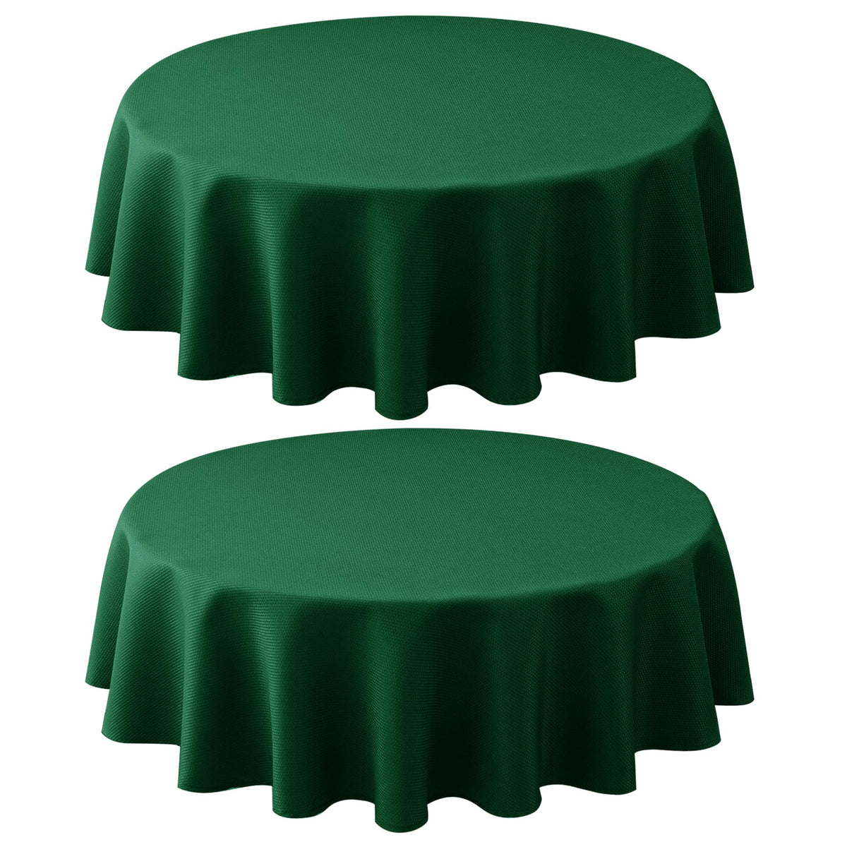Textured Tablecloth Rectangle-Fabric Spillproof Table Cloth-Natural 60x108"