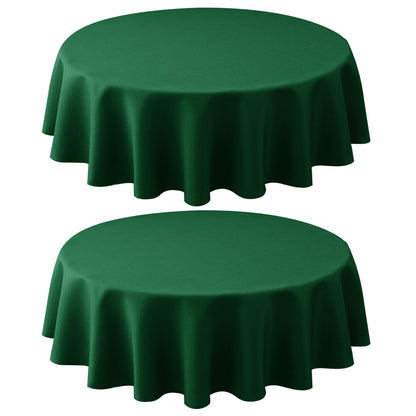 Textured Tablecloth Rectangle-Fabric Spillproof Table Cloth-Natural 60x108"