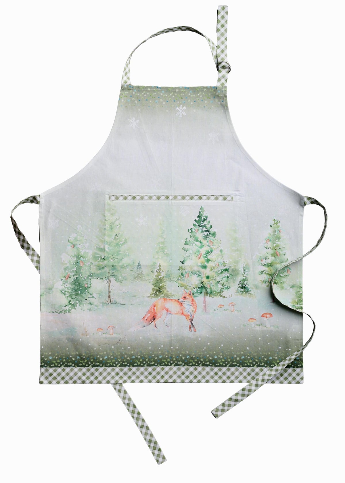 Maison d' Hermine Aprons for women with Pocket 100% Cotton (27.50"x31.50")