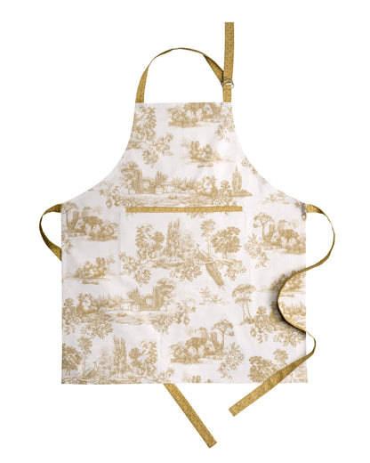 Maison d' Hermine Aprons for women with Pocket 100% Cotton (27.50"x31.50")