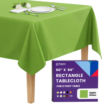 Gee Di Moda Rectangle Tablecloth - 70 x 120 Inch Navy Blue Table Cloth for 6 or 8 Foot Rectangle Tables - Heavy Duty Washable Fabric - for Holiday Party, Dinner, Weddings, Baby Shower & Events
