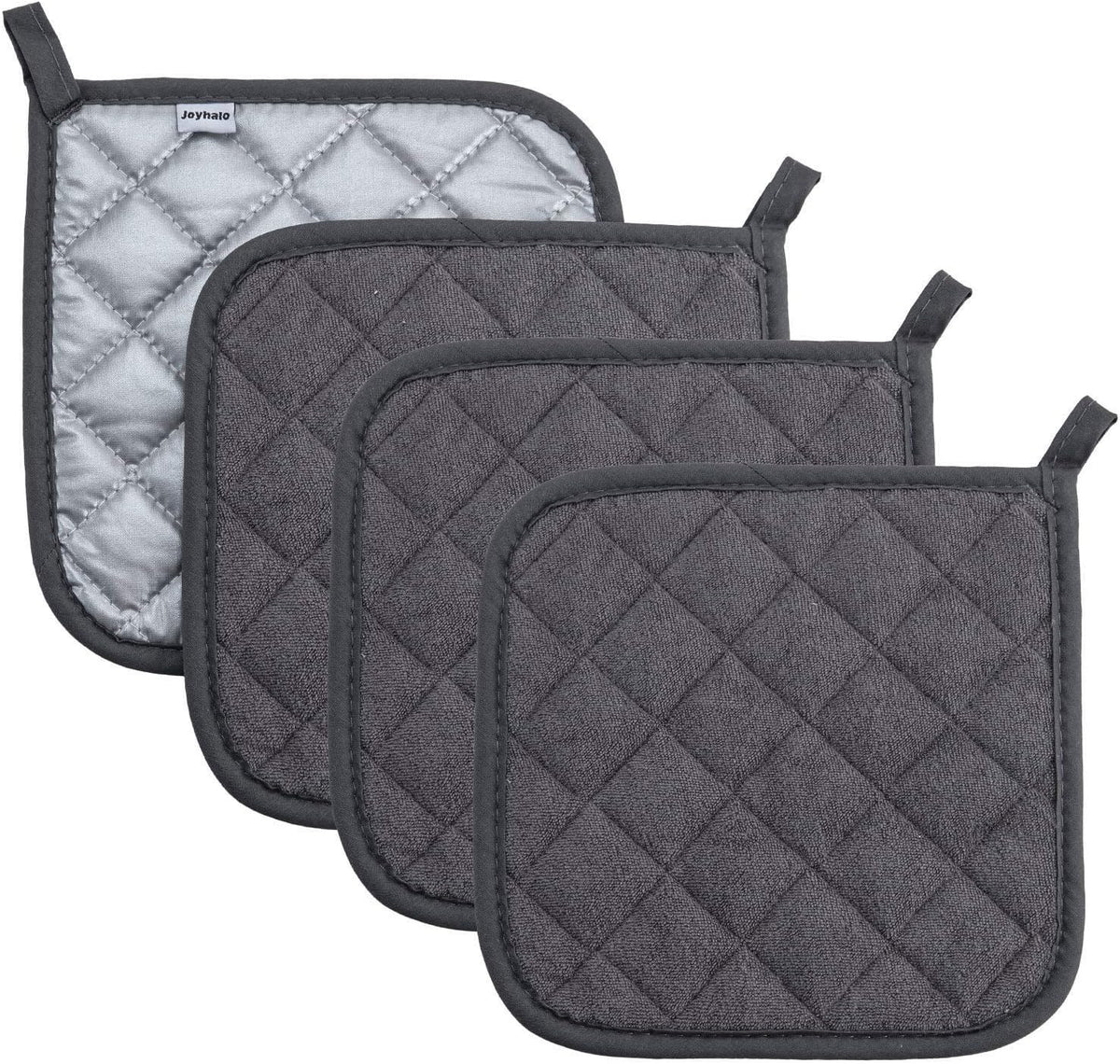 Joyhalo 4 Pack Pot Holders for Kitchen Clearance