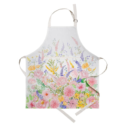 Maison d' Hermine Aprons for women with Pocket 100% Cotton (27.50"x31.50")