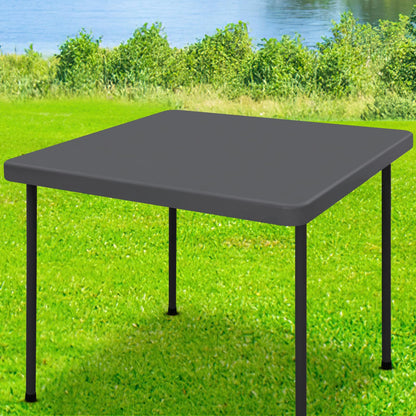 Moosfor Rectangle Spandex Fitted Table Cloth, 6FT Elastic Tablecloth