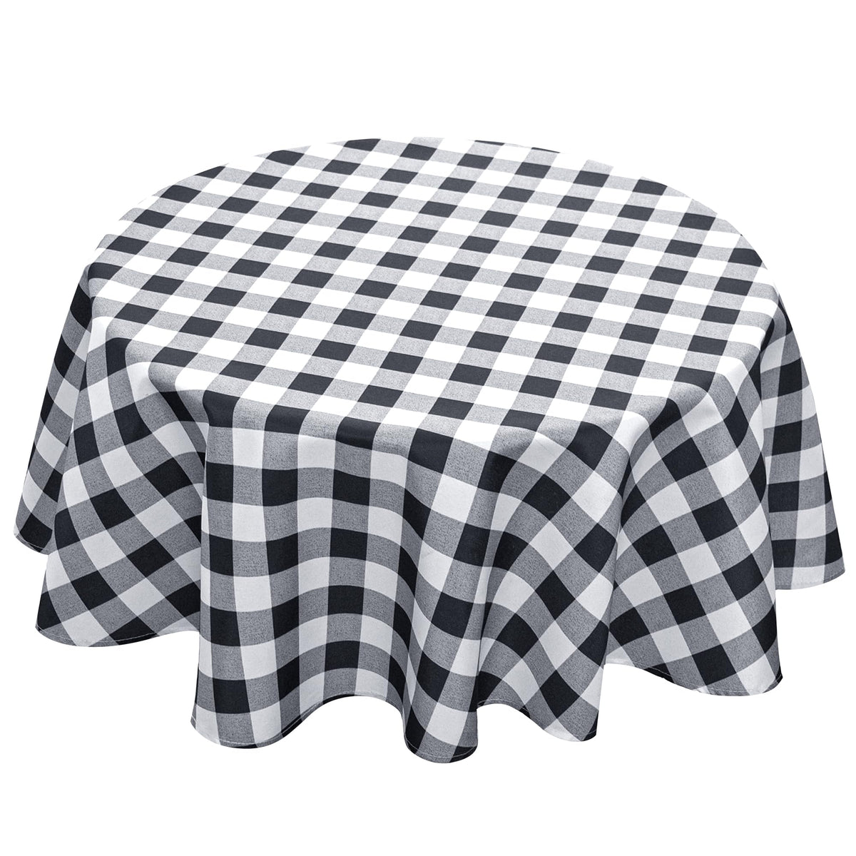 Textured Tablecloth Rectangle-Fabric Spillproof Table Cloth-Natural 60x108"