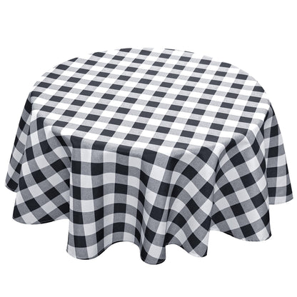 Textured Tablecloth Rectangle-Fabric Spillproof Table Cloth-Natural 60x108"