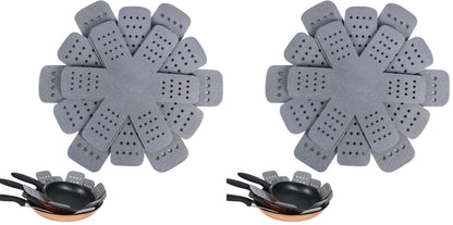 BYKITCHEN Felt Pot and Pan Protectors for Stacking, 3 Sizes, Separator Pads