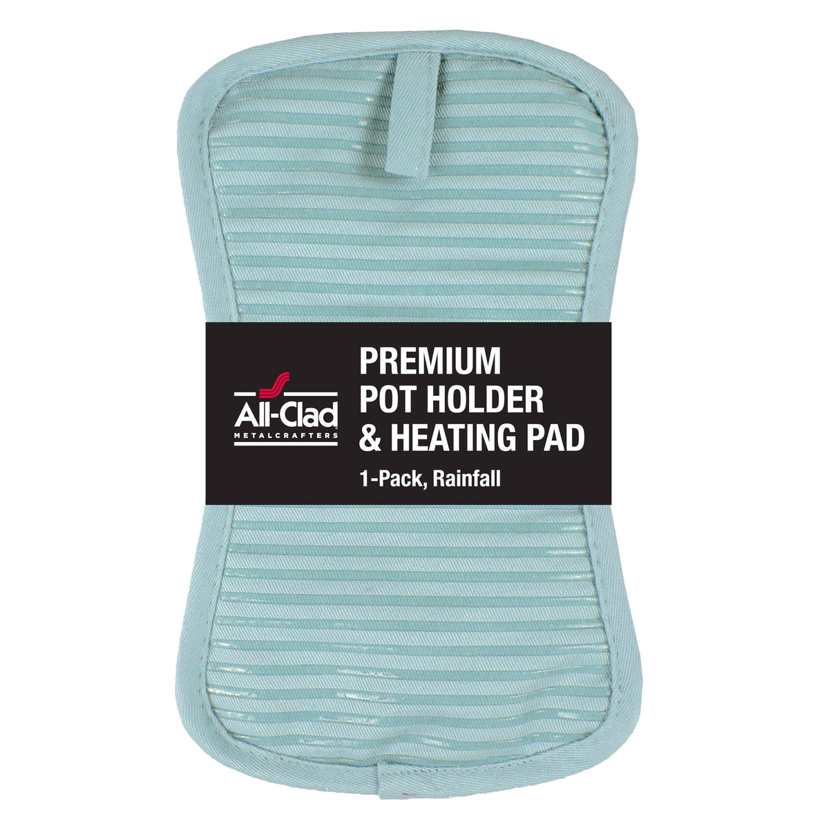 All-Clad Premium Pot Holder & Hot Pad: Heat Resistant to 500 Degrees - 100% Cotton, 10"x6.25" Hot Pad for Kitchen and Barbeque, (2-Pack), Almond