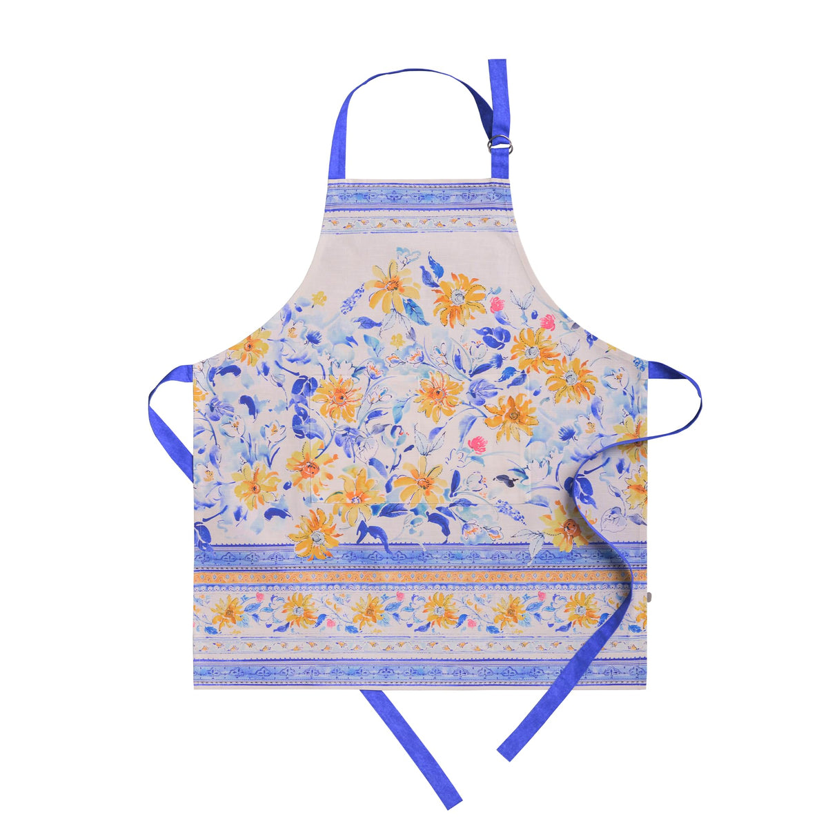 Maison d' Hermine Aprons for women with Pocket 100% Cotton (27.50"x31.50")