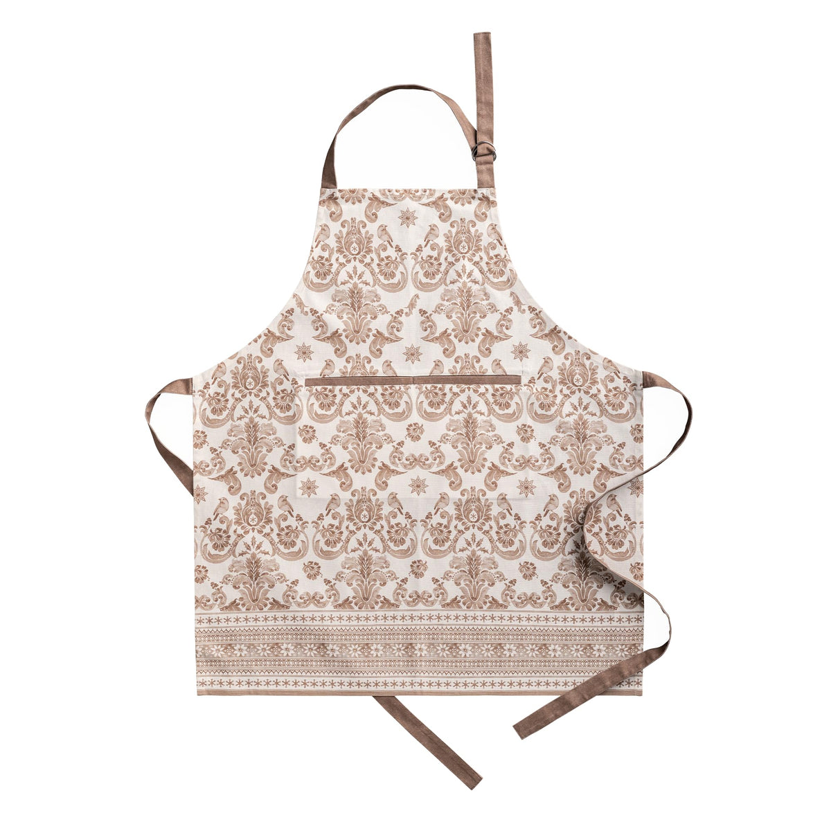 Maison d' Hermine Aprons for women with Pocket 100% Cotton (27.50"x31.50")