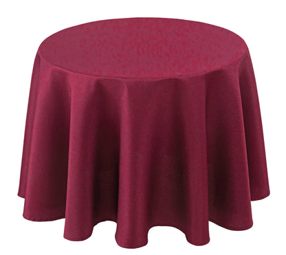 Textured Tablecloth Rectangle-Fabric Spillproof Table Cloth-Natural 60x108"