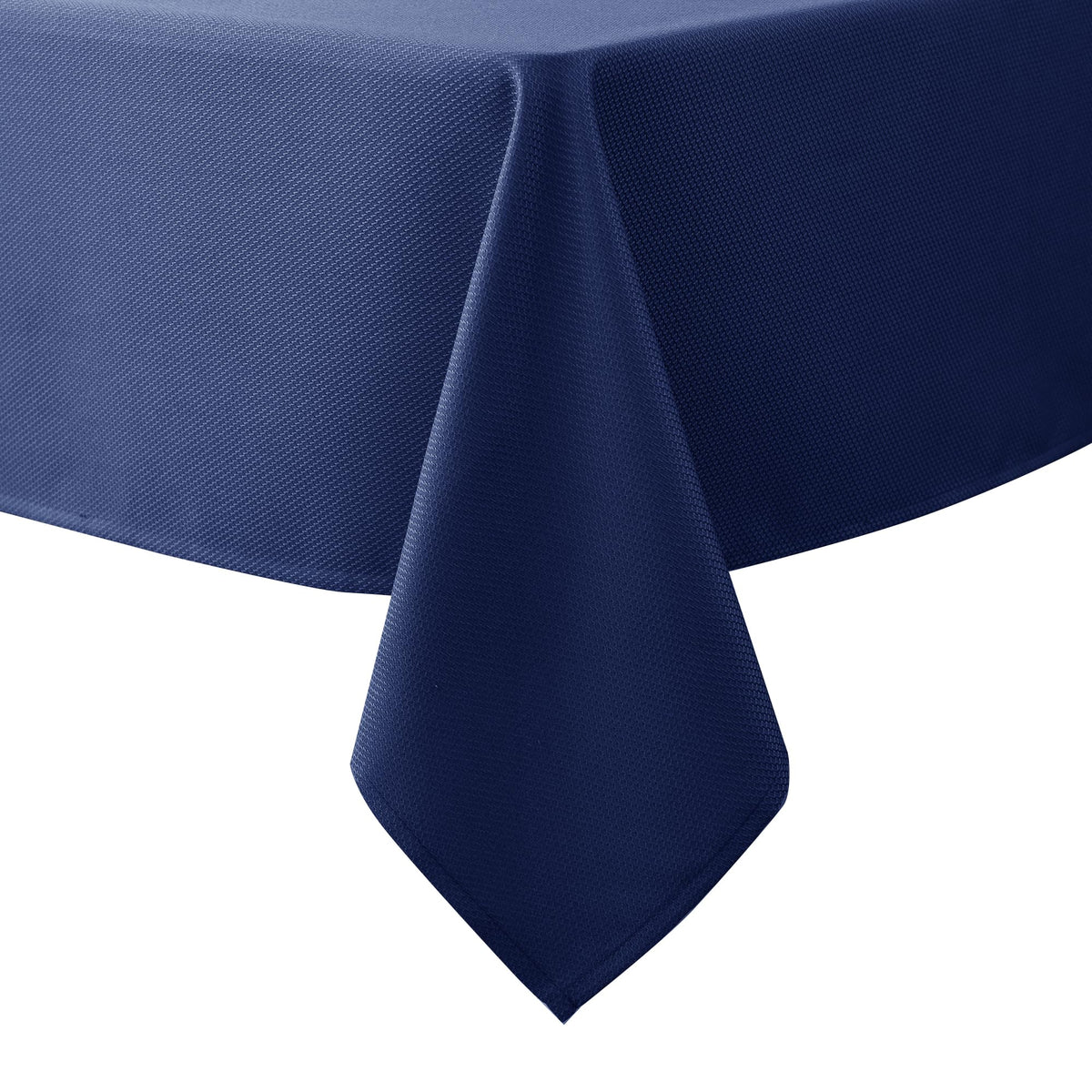 Textured Tablecloth Rectangle-Fabric Spillproof Table Cloth-Natural 60x108"