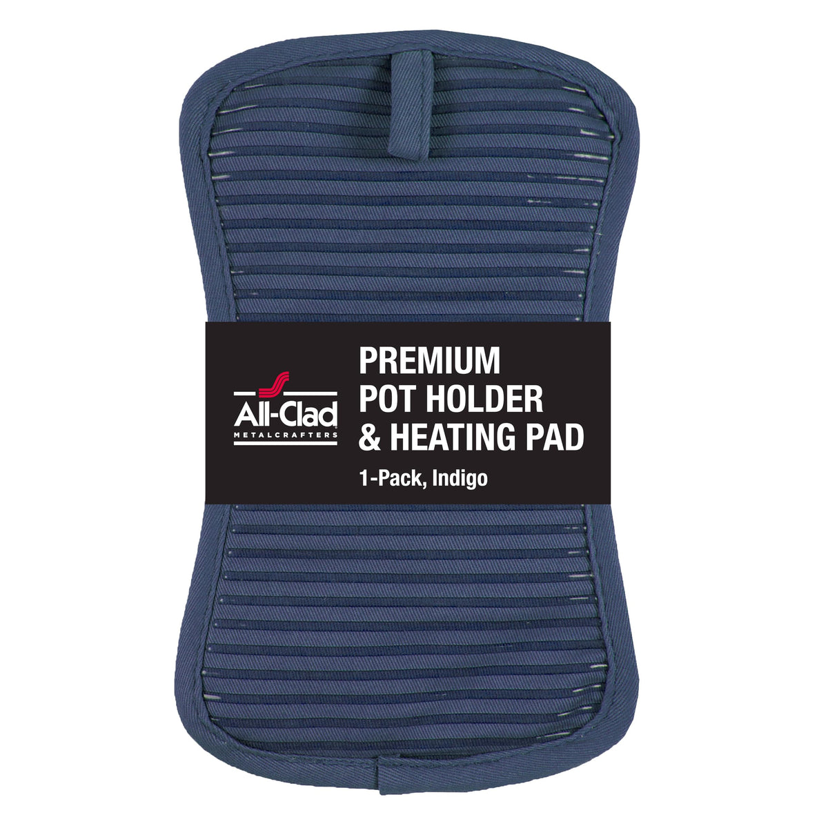 All-Clad Premium Pot Holder & Hot Pad: Heat Resistant to 500 Degrees - 100% Cotton, 10"x6.25" Hot Pad for Kitchen and Barbeque, (2-Pack), Almond