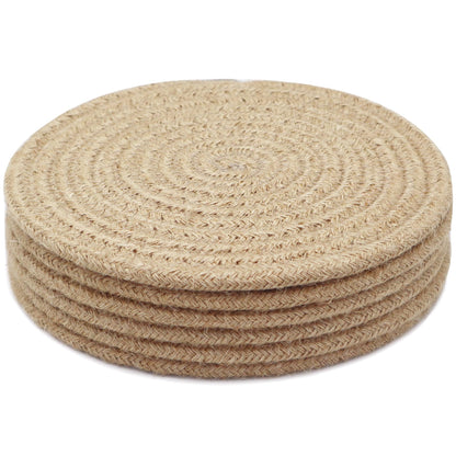 8 Inch Trivets for Hot Dishes, Hot Pots and Pans, 6 Pcs