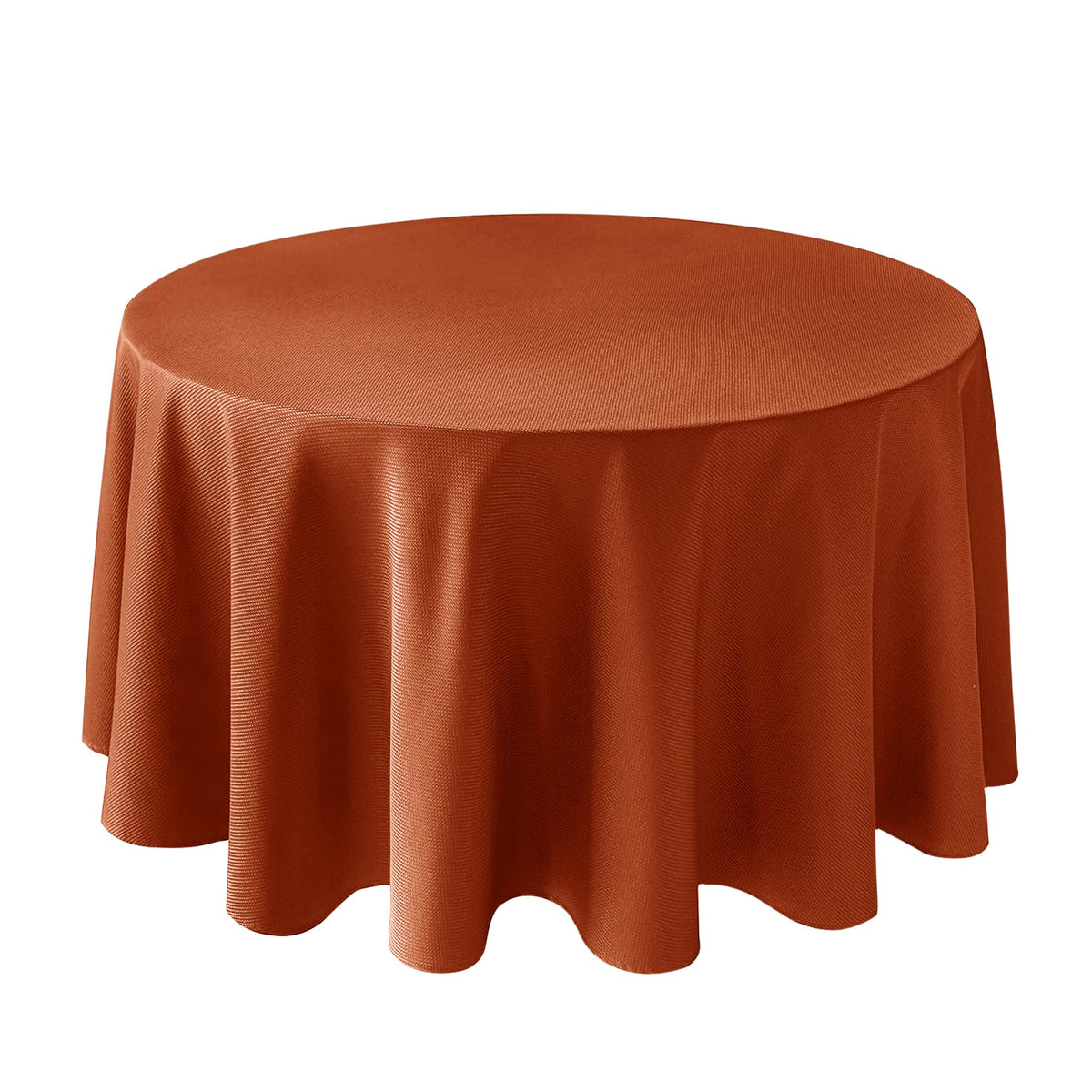 Textured Tablecloth Rectangle-Fabric Spillproof Table Cloth-Natural 60x108"