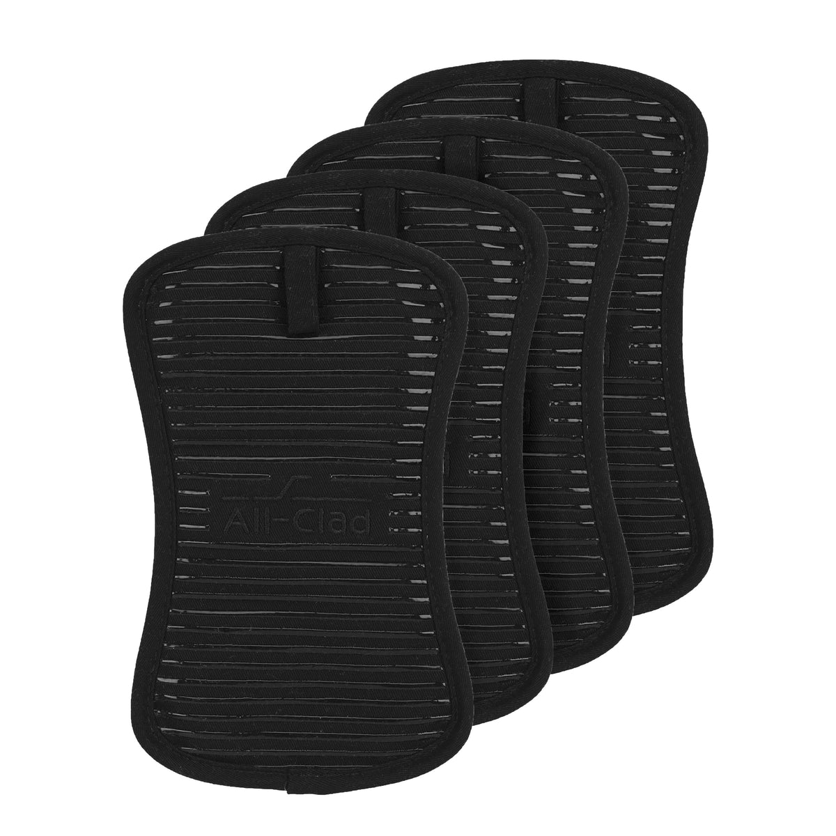 All-Clad Premium Pot Holder & Hot Pad: Heat Resistant to 500 Degrees - 100% Cotton, 10"x6.25" Hot Pad for Kitchen and Barbeque, (2-Pack), Almond