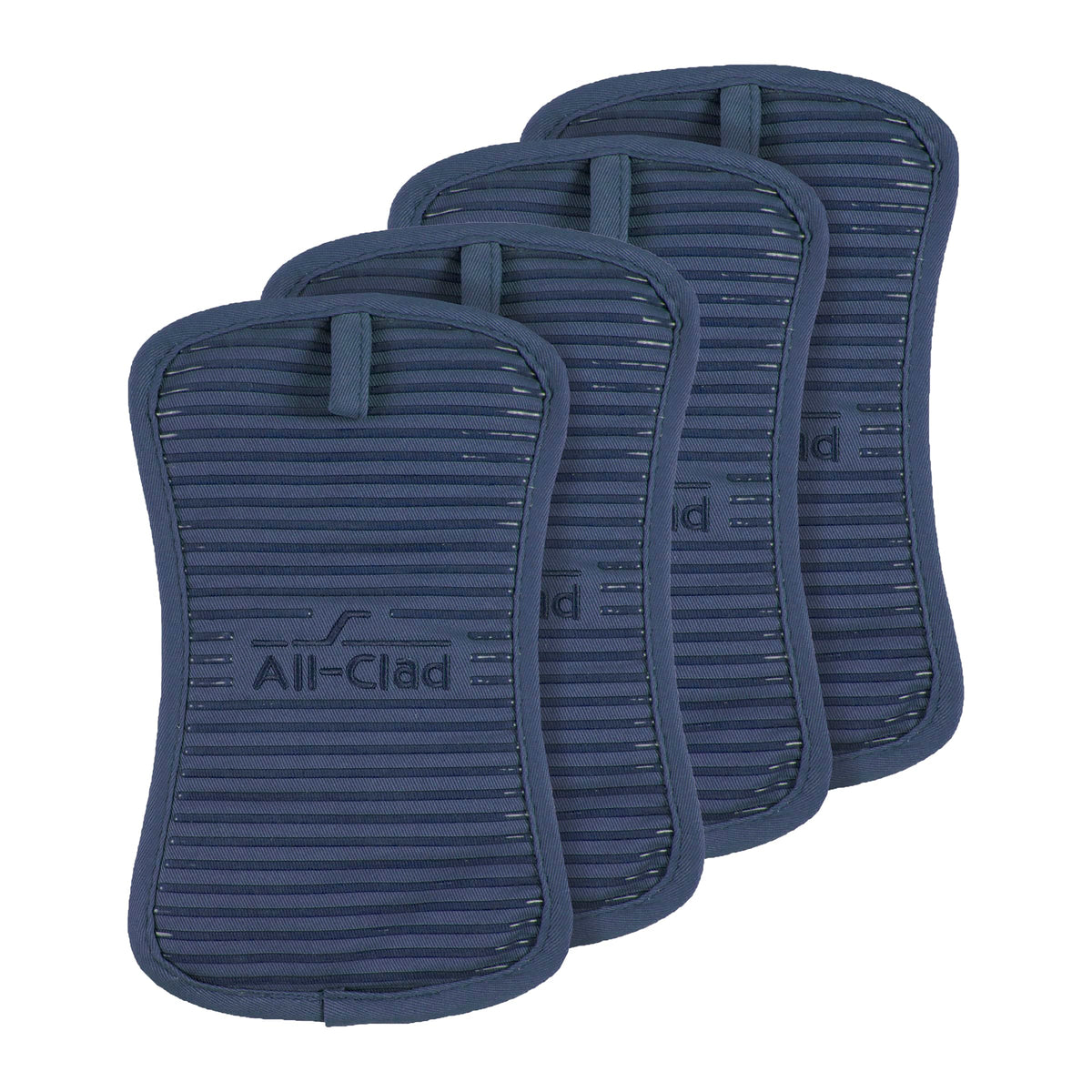 All-Clad Premium Pot Holder & Hot Pad: Heat Resistant to 500 Degrees - 100% Cotton, 10"x6.25" Hot Pad for Kitchen and Barbeque, (2-Pack), Almond