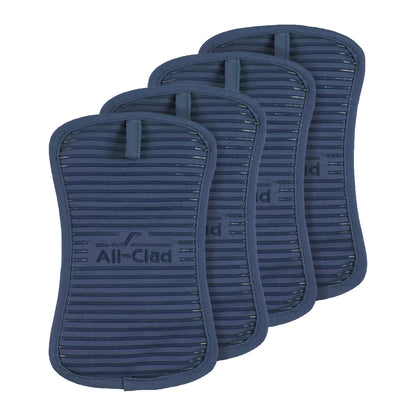 All-Clad Premium Pot Holder & Hot Pad: Heat Resistant to 500 Degrees - 100% Cotton, 10"x6.25" Hot Pad for Kitchen and Barbeque, (2-Pack), Almond